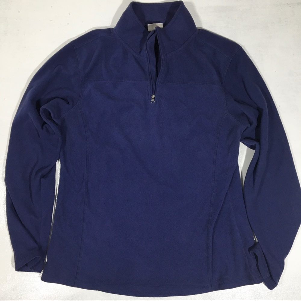 Alpine Design Quarter Zip Fleece Top - Size Large